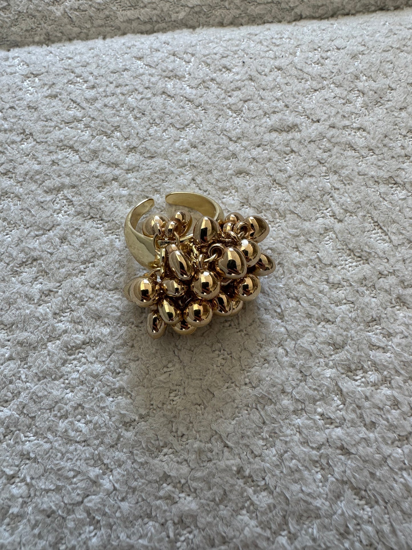 METAL GOLD RING