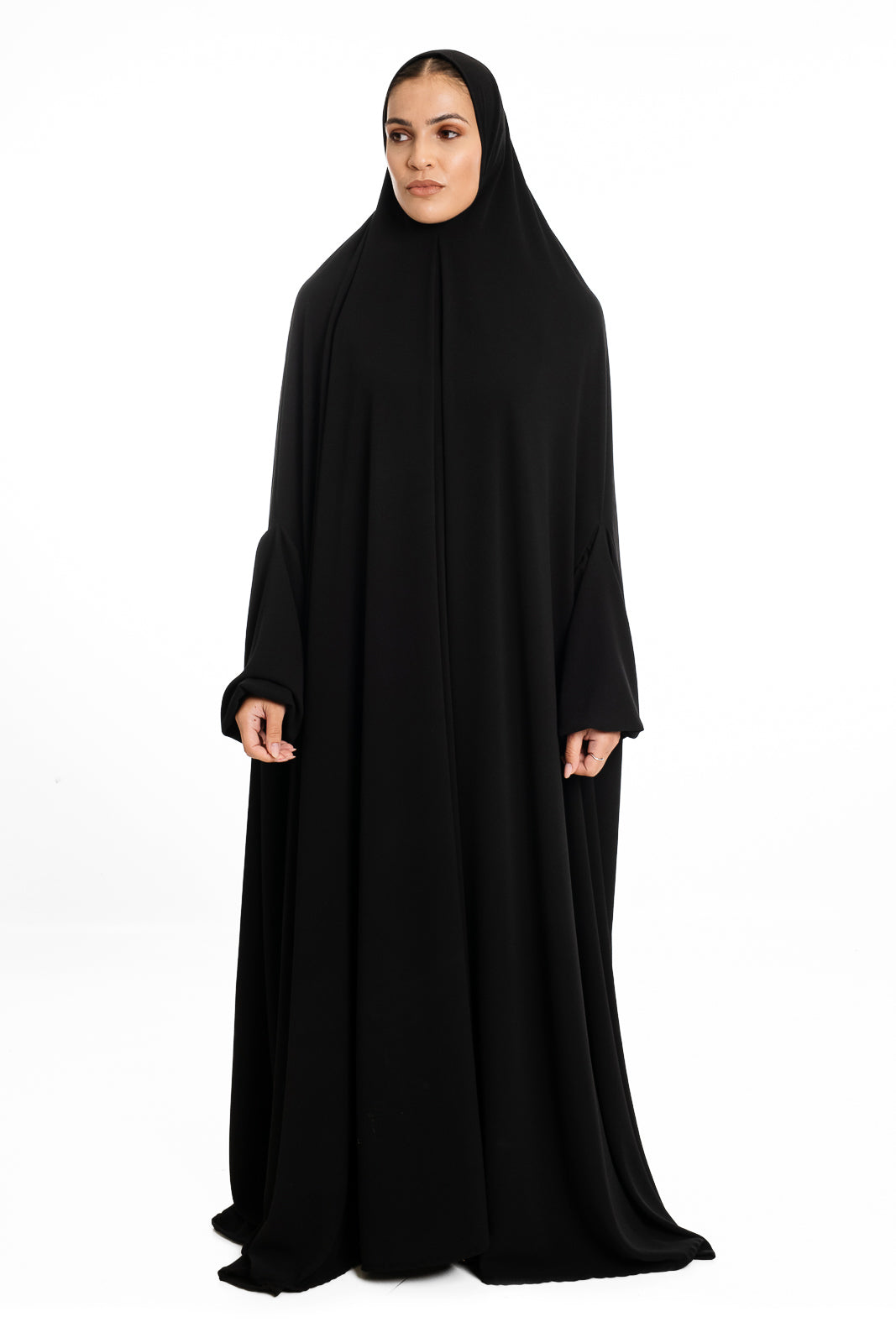BLACK ALL IN ONE BURQA