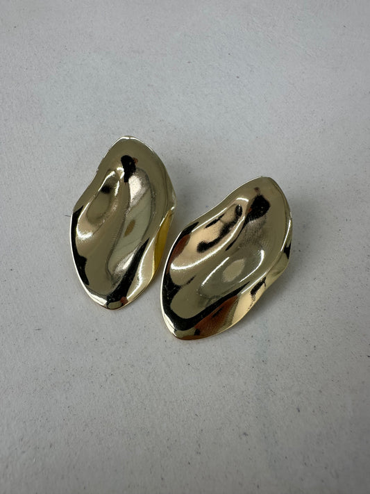 WAVE METAL EARRINGS