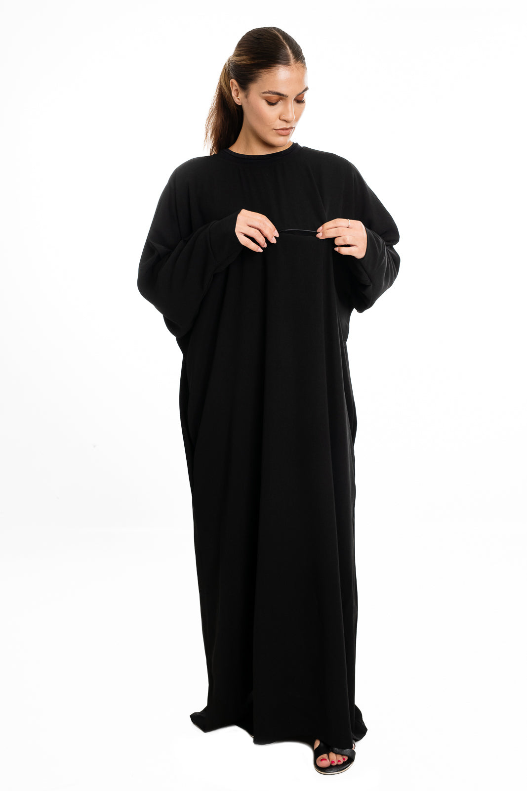 CHEST POCKET ABAYA