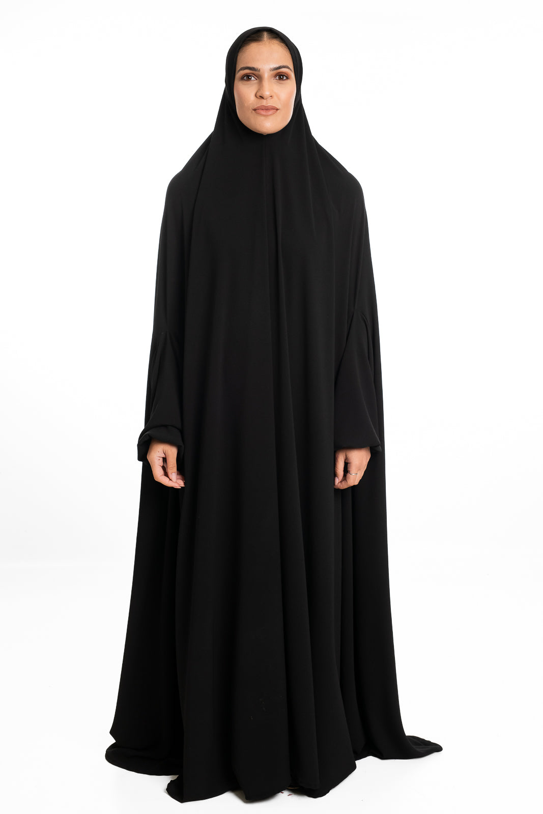 BLACK ALL IN ONE BURQA